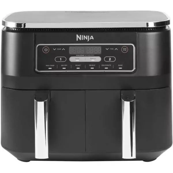 Friteuse sans huile NINJA - Foodi Dual Zone AF300EU - Capacité 7,6L - 6 programmes de cuisson - 2400W