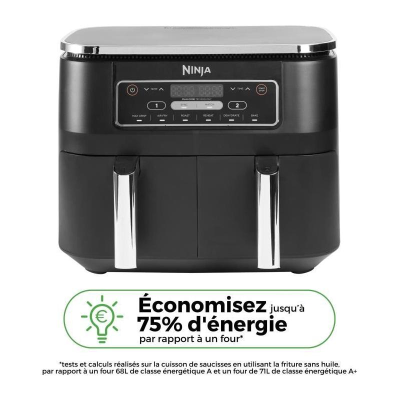 Friteuse sans huile NINJA Foodi - 7,6L - 6 modes de cuisson