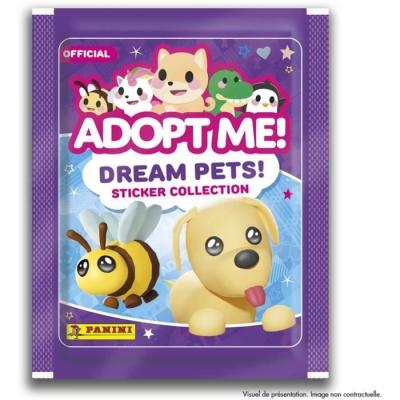 Stickers PANINI Adopt Me! Roblox - Blister 6 pochettes - Édition limitée - 35 stickers