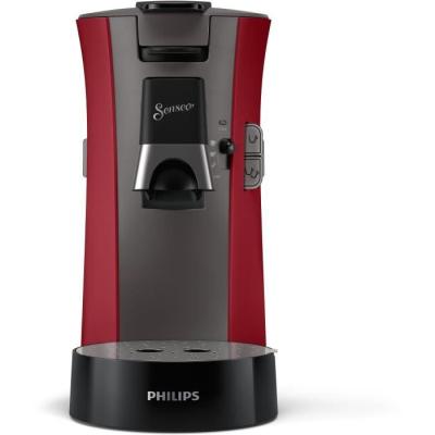 Machine à café dosettes SENSEO - PHILIPS - CSA240/91 - Rouge intense