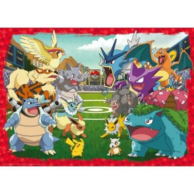 Puzzle 1000 pièces Pokémon l'affrontement, qualité supérieure