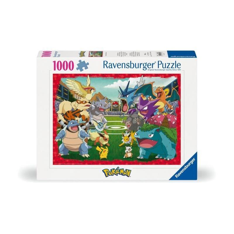 Puzzle 1000 pièces Pokémon l'affrontement, qualité supérieure