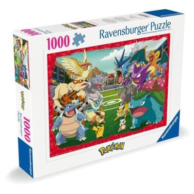 Puzzle 1000 pièces Pokémon l'affrontement, qualité supérieure