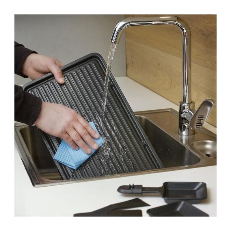 Appareil à raclette SEVERIN RG9670 - 8 pers - Plaque antiadhésive 41,7 x 26,3 cm