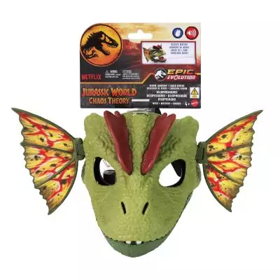 Jurassic World – Masque Dilophosaurus Lanceur De Venin Jurassic World – Masque Dilophosaurus Lanceur De Venin