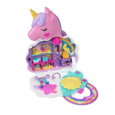 Polly Pocket – Salon de Coiffure Licorne Arc-en-ciel