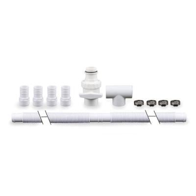 Cascade inox UBBINK Mamba Led: Éclairage 20 LED bleu intégré