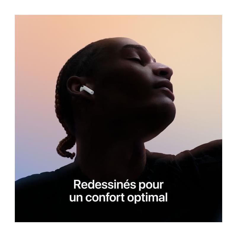 Écouteurs APPLE AirPods 4 avec réduction de bruit - Performances exceptionnelles