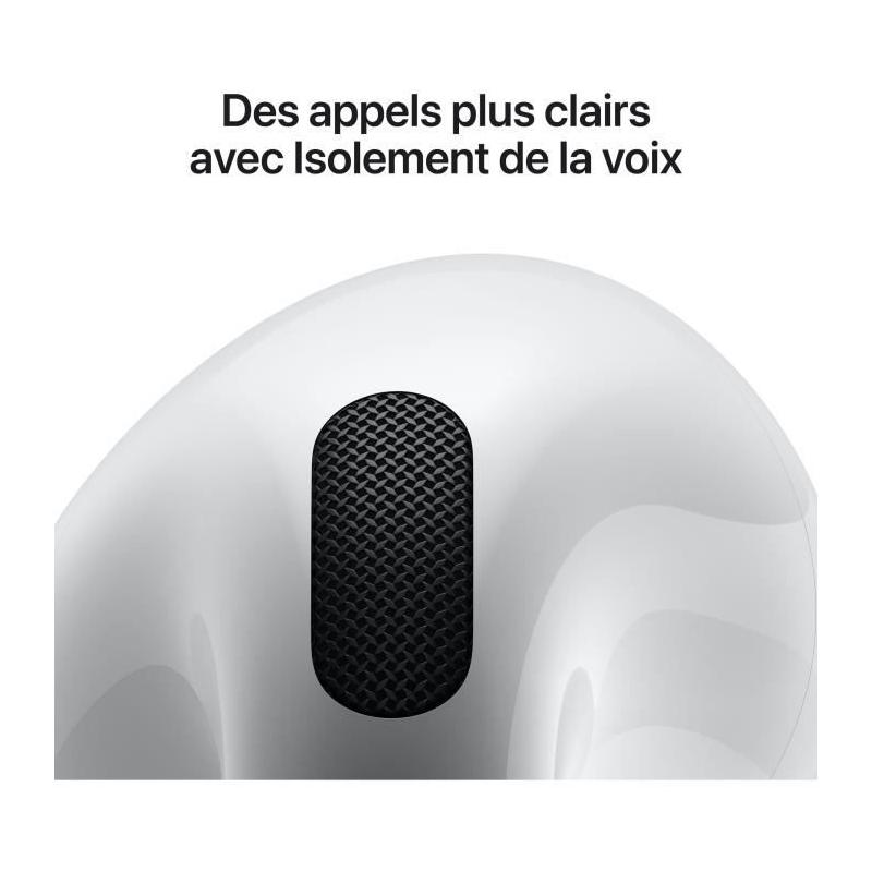 Écouteurs APPLE AirPods 4 avec réduction de bruit - Performances exceptionnelles