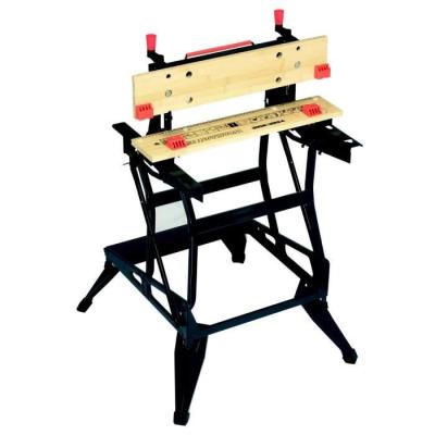 Etabli pliable BLACK+DECKER WM550-XJ - 2 Mâchoires en Bambou