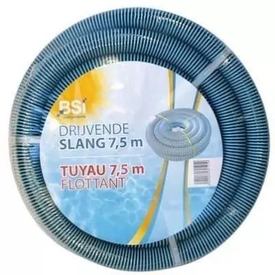 Tuyau flottant pour aspirateur de fond BSI - 7,5m - Nettoyage piscine