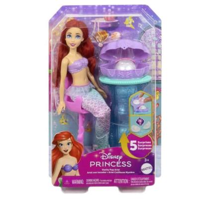 Coffret Poupée Ariel Secrets De Perle + 5 Surprises - 3ans+