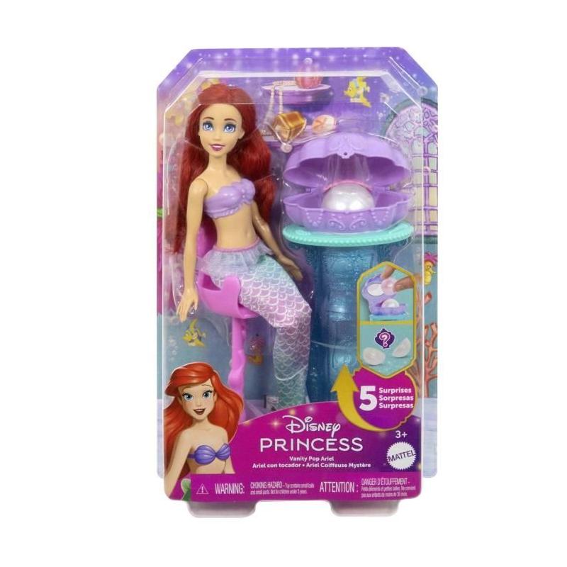 Coffret Poupée Ariel Secrets De Perle + 5 Surprises - 3ans+