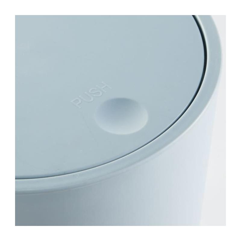 Poubelle de SDB pratique - TODAY - 8,5 L - Bleu