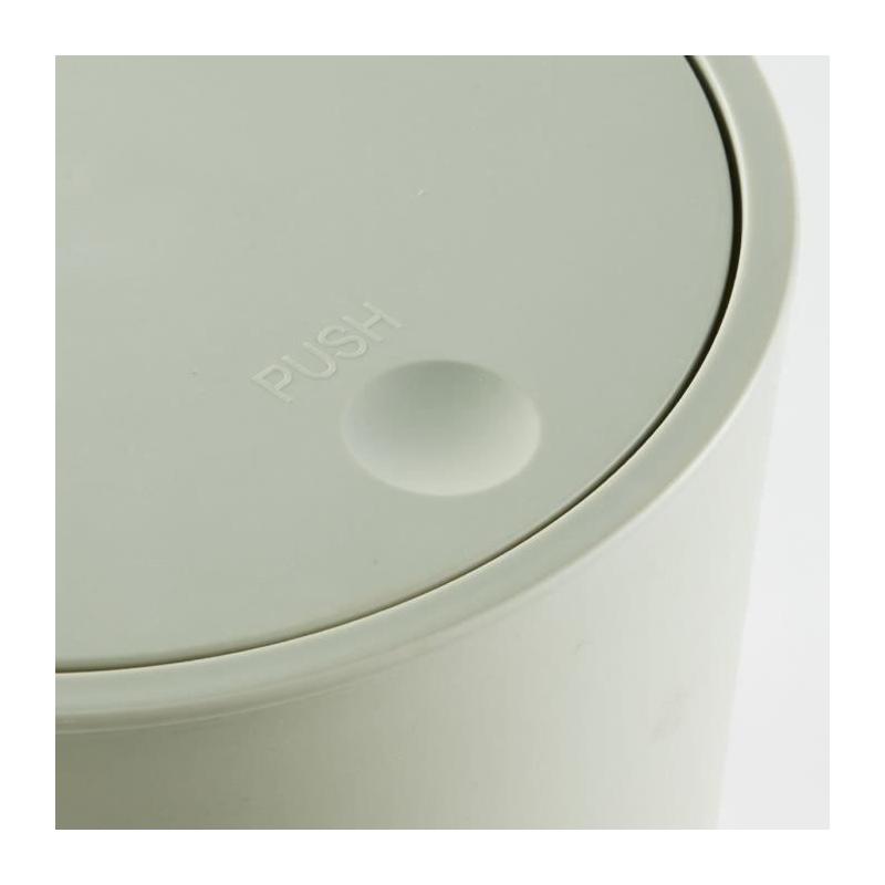 Poubelle de SDB pratique et moderne - Polypropylène - Vert