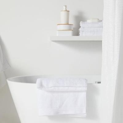 Rideau de douche gauffré blanc - 180 x 200 cm - UTILITY - TODAY