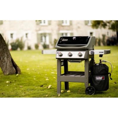 Barbecue à gaz mix plancha émaillée Weber Spirit II E-310 - Noir