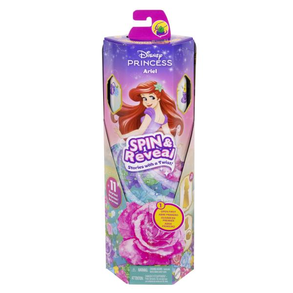 Disney Princess Disney – Poupée Princesses Disney SPIN & REVEAL Ariel