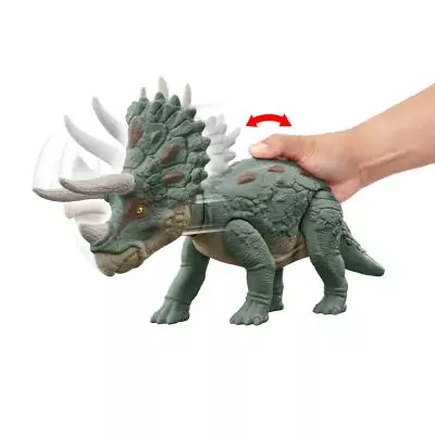 Jurassic World – Figurine Tricératops MÉGA ACTION