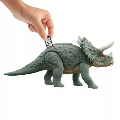 Jurassic World – Figurine Tricératops MÉGA ACTION
