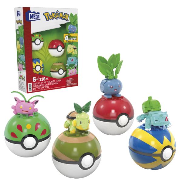 MEGA Pokémon Grass-Type Trainer Team