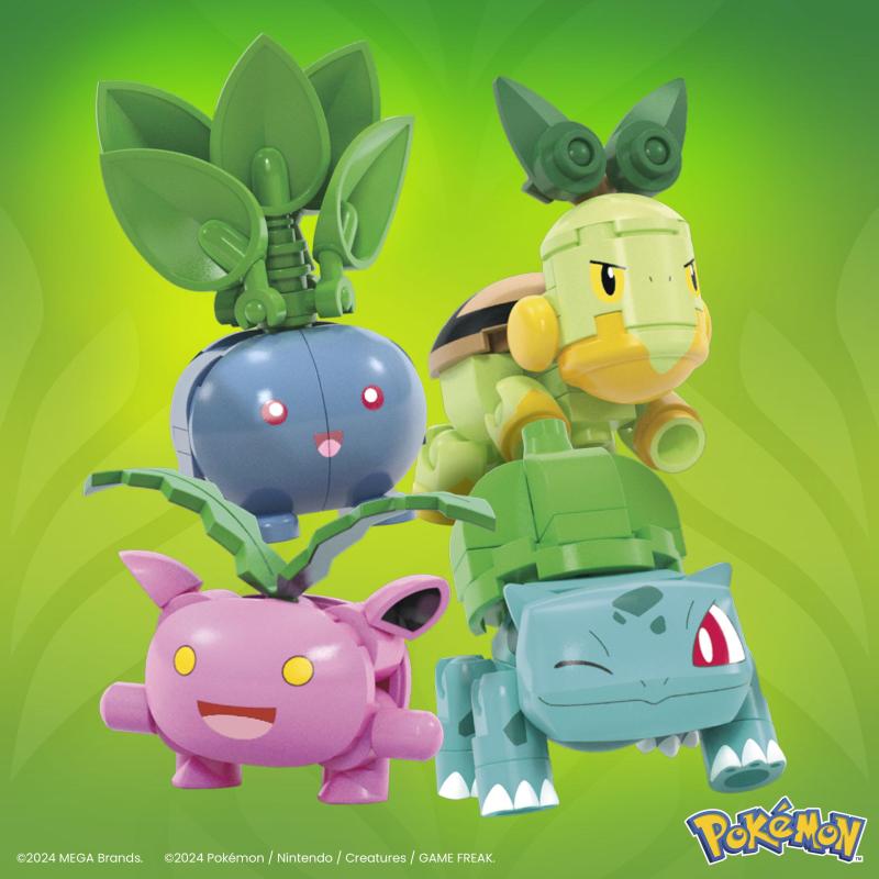 MEGA Pokémon Grass-Type Trainer Team