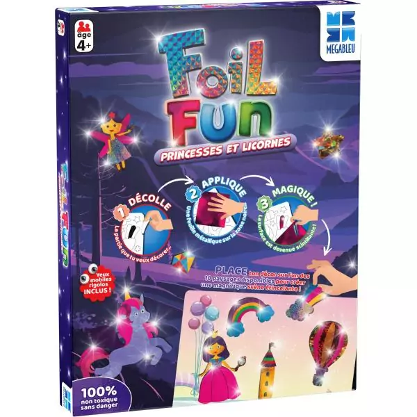 MEGABLEU Foil Fun - Princesses et Licornes