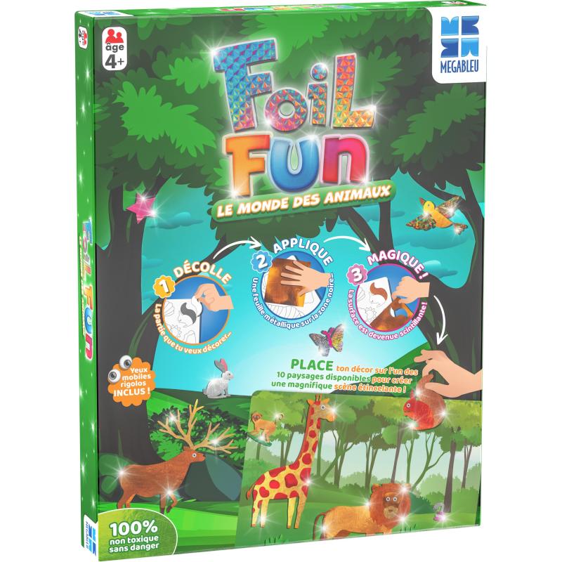 MEGABLEU Foil Fun - Le Monde des Animaux