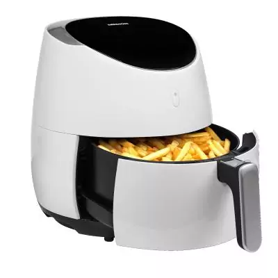 MEDION MD 19279 - XL Friteuse à air chaud - 2000W - 5L - Friture anti-graisse - Panneau de contrôle numérique - 8 programmes -