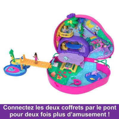 Polly Pocket – Coffret 2 en 1 La Famille des Paresseux