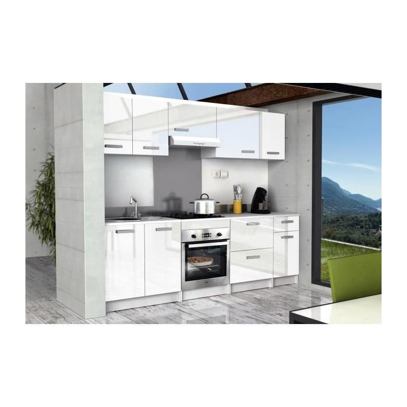 Caisson haut de cuisine L 60 cm - Blanc Brillant, Plus responsable - Made in France