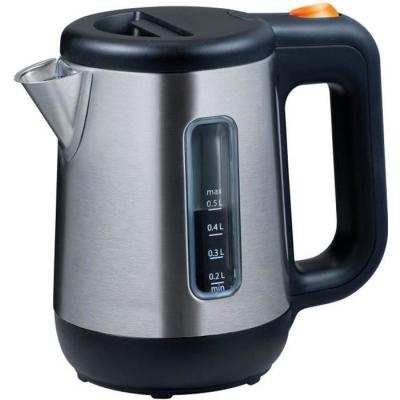 Bouilloire Compacte 0.5L KENWOOD JKM076 - Inox Satiné et Noir