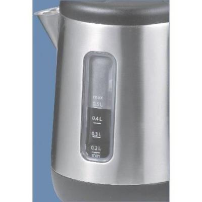 Bouilloire Compacte 0.5L KENWOOD JKM076 - Inox Satiné et Noir