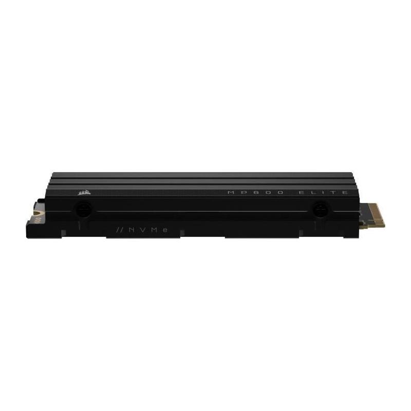 Disque SSD interne CORSAIR MP600 ELITE 1TB Gen4 NVMe M.2 avec dissipateur