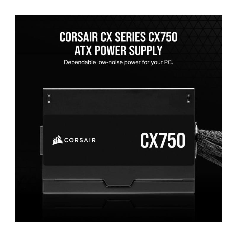 Alimentation CORSAIR CX750 - Puissance ATX 80 PLUS Bronze