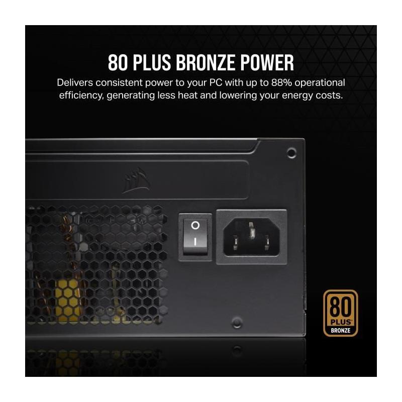 Alimentation CORSAIR CX750 - Puissance ATX 80 PLUS Bronze