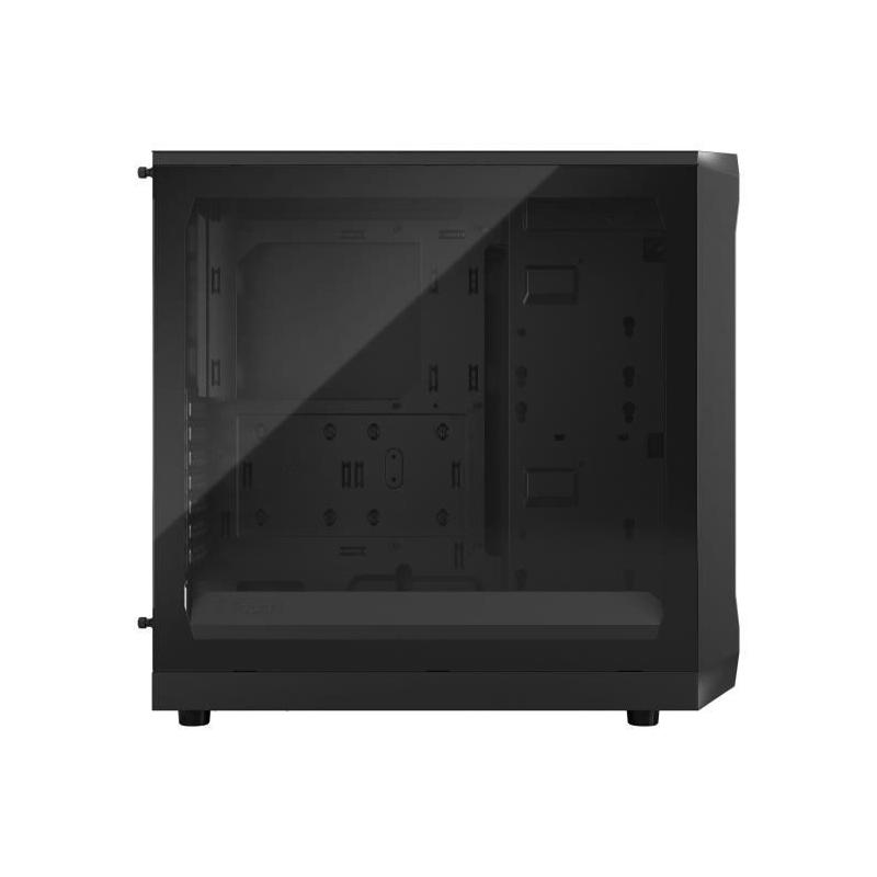 Boîtier PC FRACTAL DESIGN Focus 2 Black TG Clear Tint - Design élégant et compact