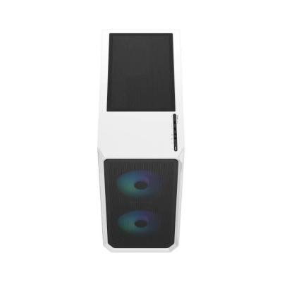 Boîtier PC FRACTAL DESIGN Focus 2 RGB Blanc TG Tinté Claire