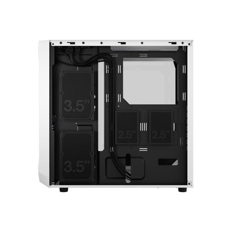 Boîtier PC FRACTAL DESIGN Focus 2 RGB Blanc TG Tinté Claire