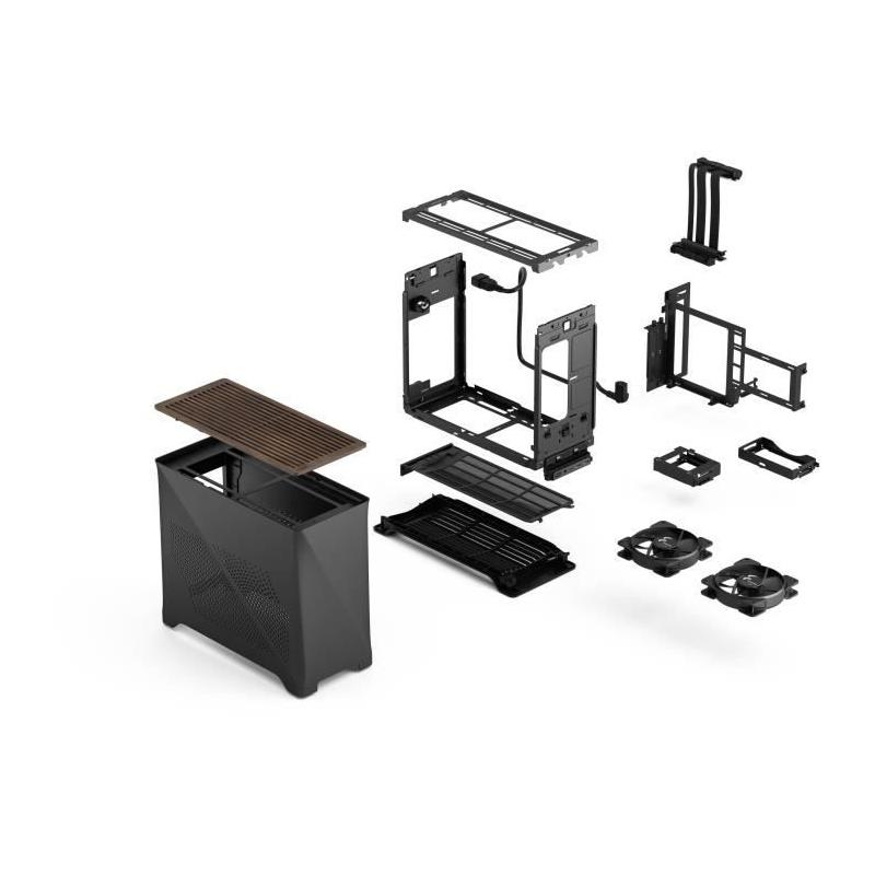 Boîtier PC FRACTAL DESIGN Era 2 Charcoal - Compact et Performant