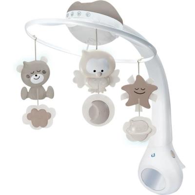 Mobile musical et projecteur INFANTINO - Douce Nuit 3-en-1 - Gris