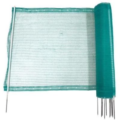 Clôture universelle Kerbl - 20m - 11 piquets simple pointes - Vert
