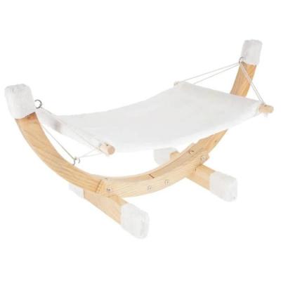 Hamac pour chats Siesta Blanc 82591 - Confort et style pour vos félins!