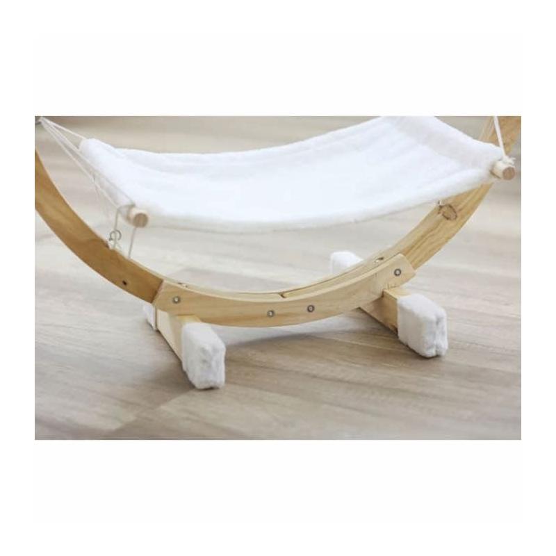 Hamac pour chats Siesta Blanc 82591 - Confort et style pour vos félins!