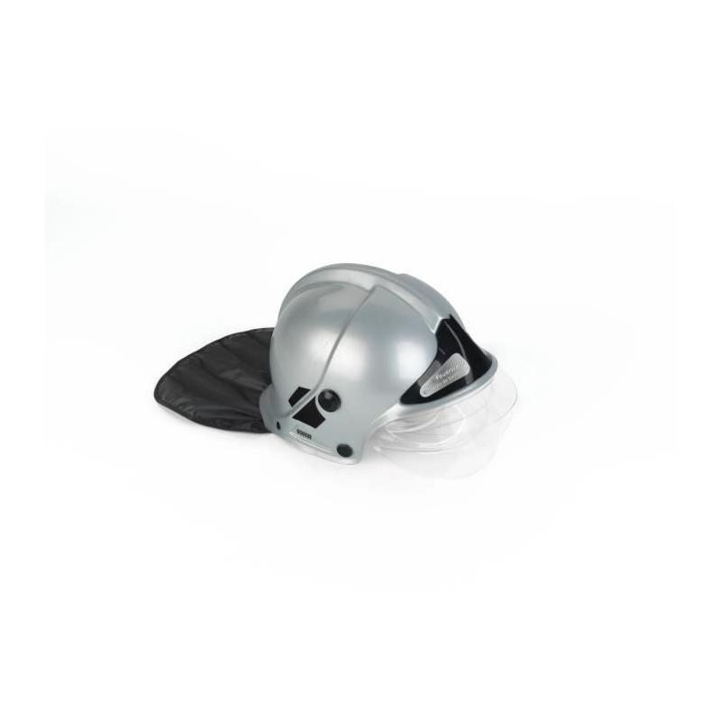 Casque de pompier gris avec visière escamotable - KLEIN