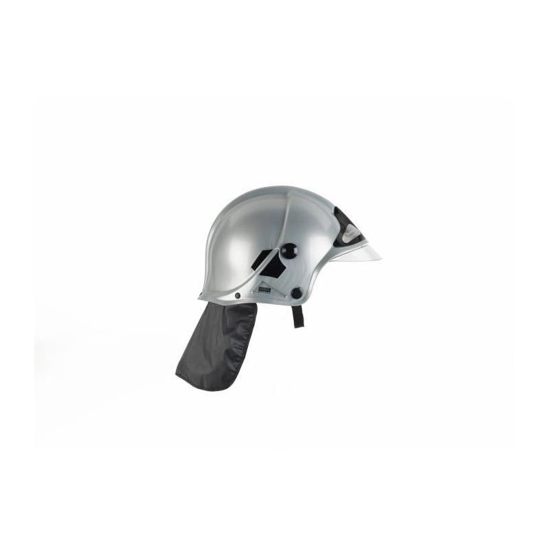 Casque de pompier gris avec visière escamotable - KLEIN