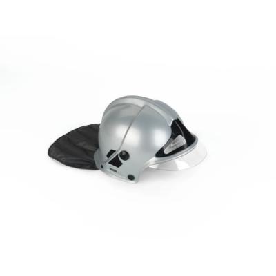 Casque de pompier gris avec visière escamotable - KLEIN