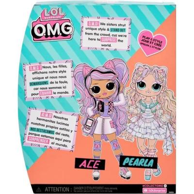 Poupée mannequin L.O.L. Surprise OMG Pearl - 24 cm avec accessoires