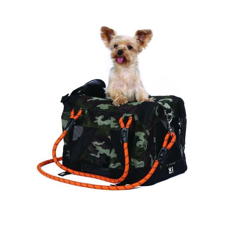 Sac de transport M PETS - Remix 2 en 1 Camouflage & Orange