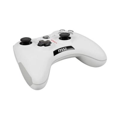 Manette MSI FORCE GC20 V2 WHITE - Contrôle de jeu ultime